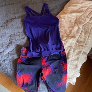 Athleta Top AND Crop Leggings!!